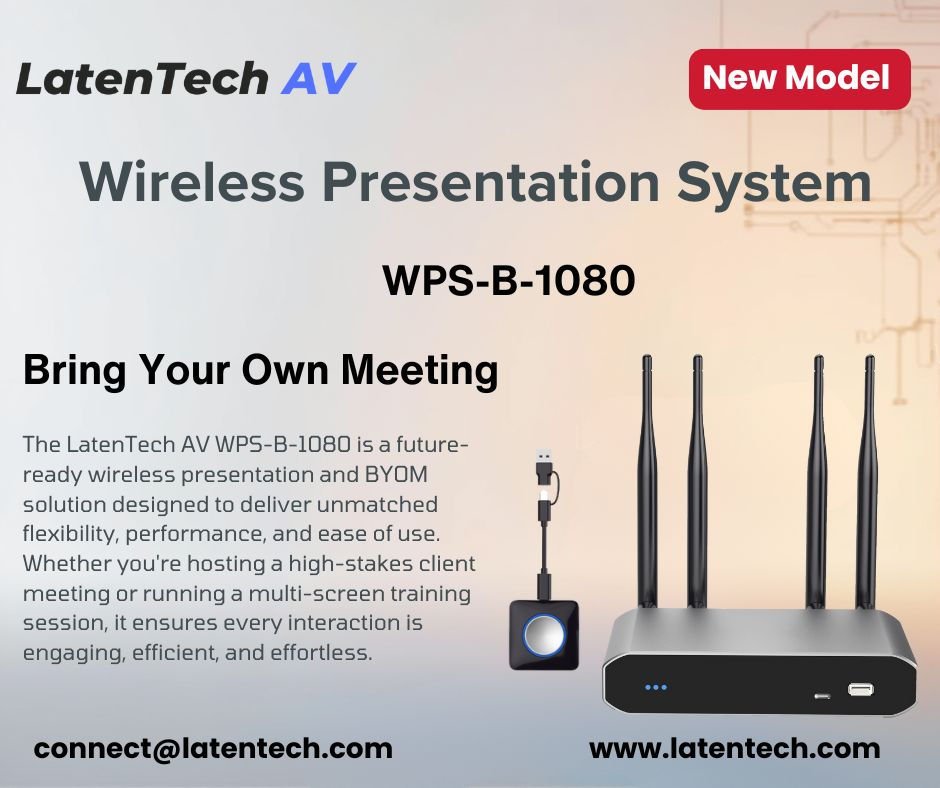 LatenTech AV WPS-B-1080