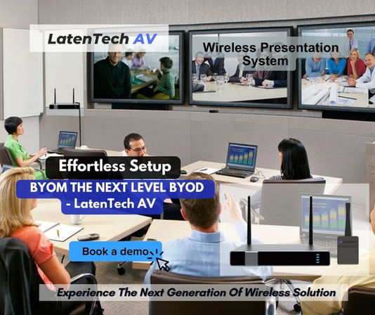 Latentech AV Wireless Presentation System: Transforming Modern Collaboration