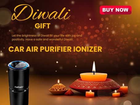 Nebelr Car Air Purifier Ionizer