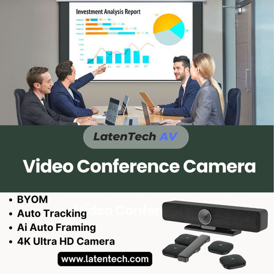 Transform Your Meeting Room with BYOM & LatenTech AV Video Conference Camera