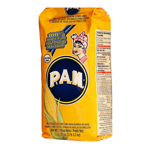 P.A.N Yellow Corn Flour 1kg La Molienda Site