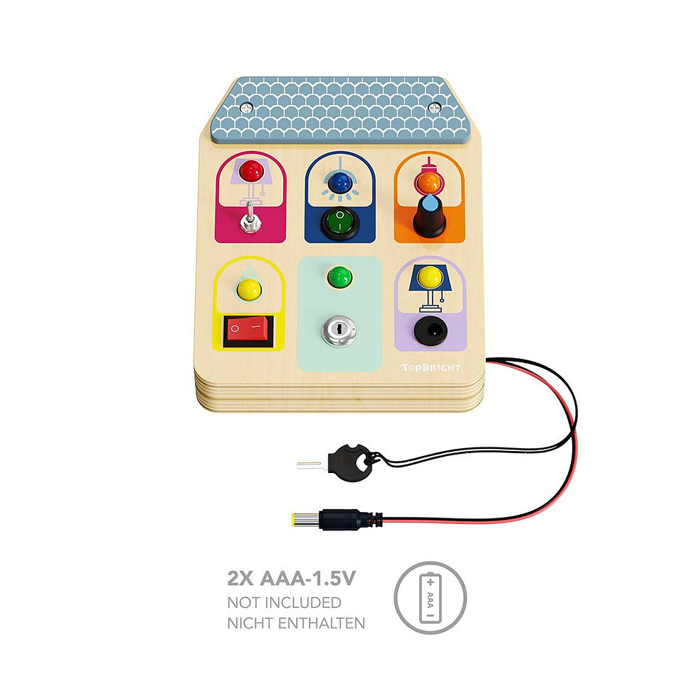 Miniatura: TABLERO FIDGET CON LUCES