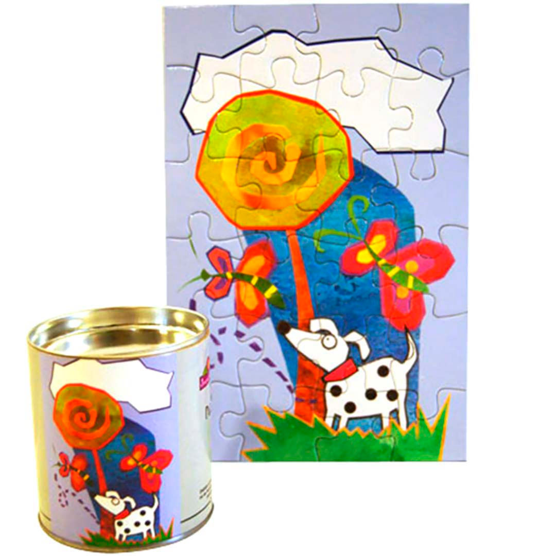 PUZZLE PERRO CARTON