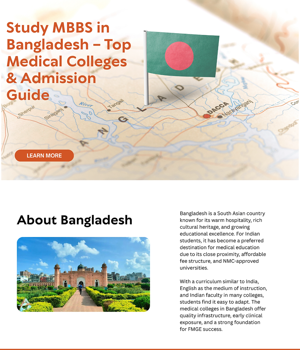 Study MBBS in Bangladesh – Top Medical Colleges & Admission Guide (2)