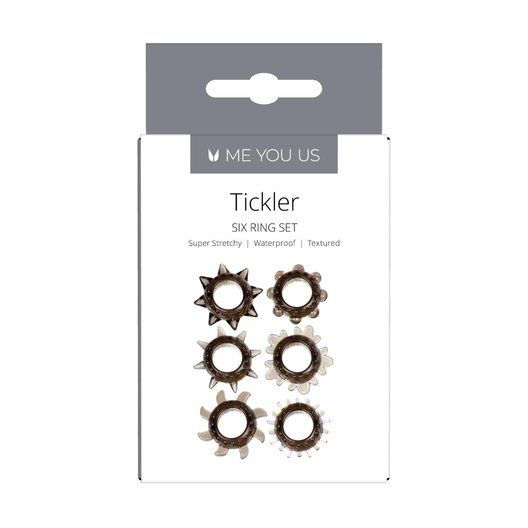 Tickler Set Textured Ring Smoke
