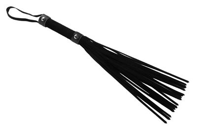 Thumbnail: Short Suede Flogger - Black