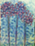 Blue forest