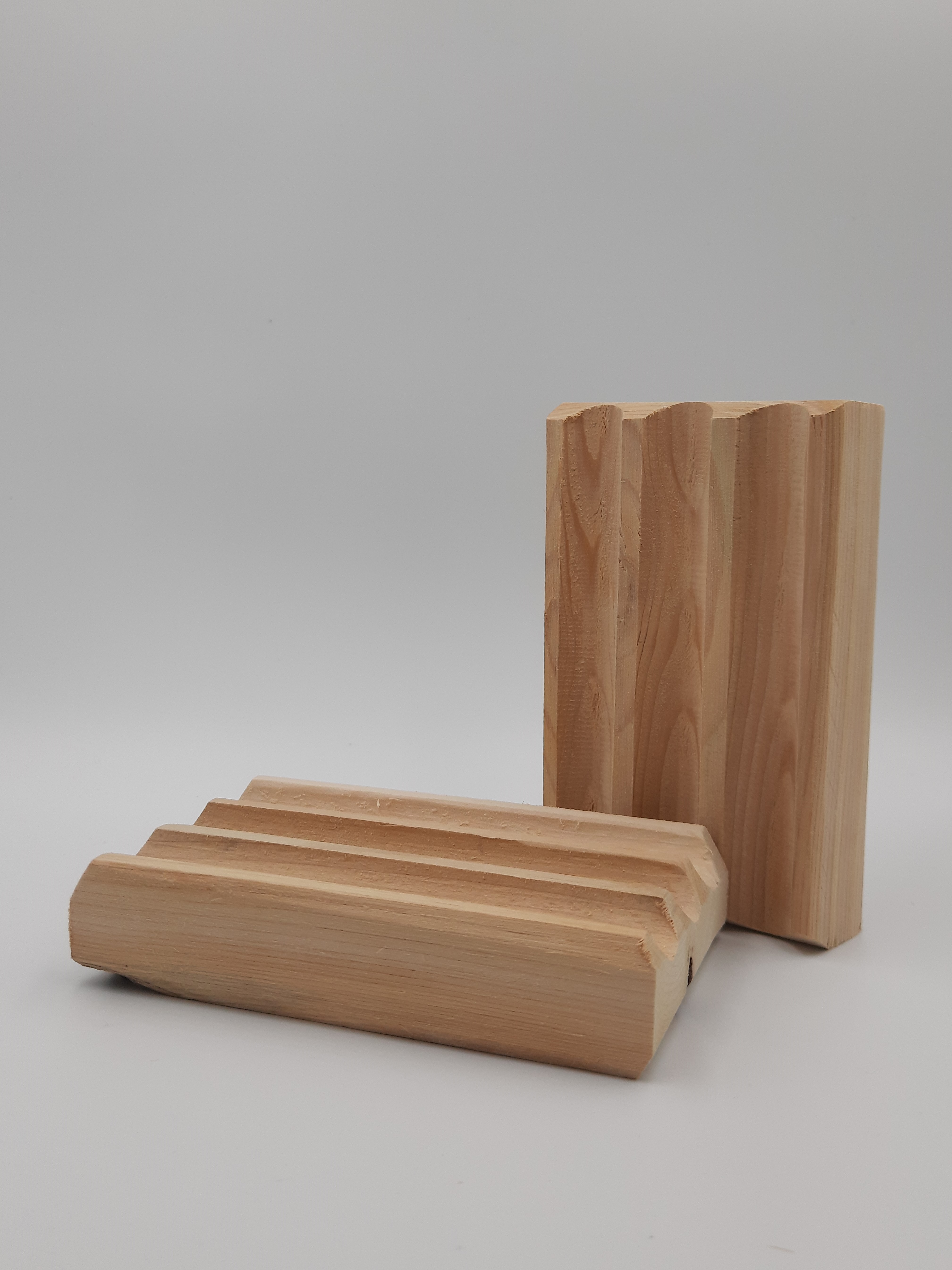 Porte-savon en bois de cèdre Québécois