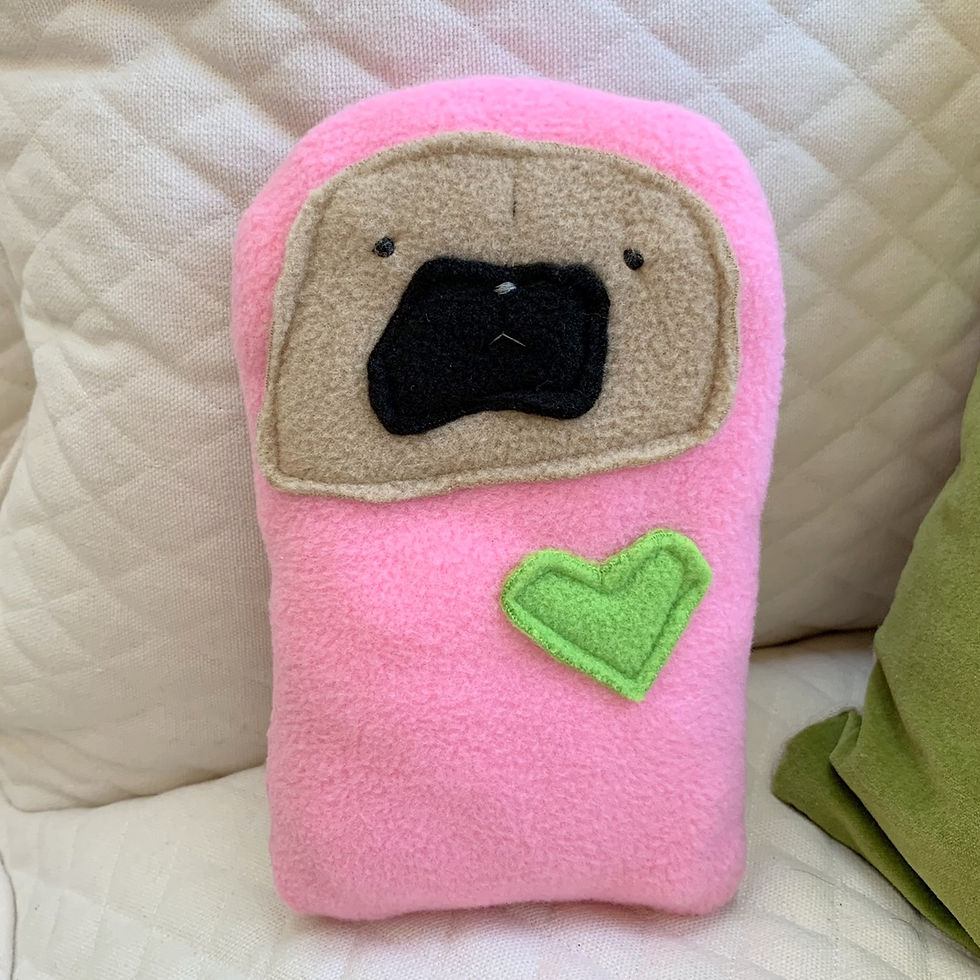 Spud - The Sweet Pea Bummlie - Pink ~ Stuffing Free - Active Chewers