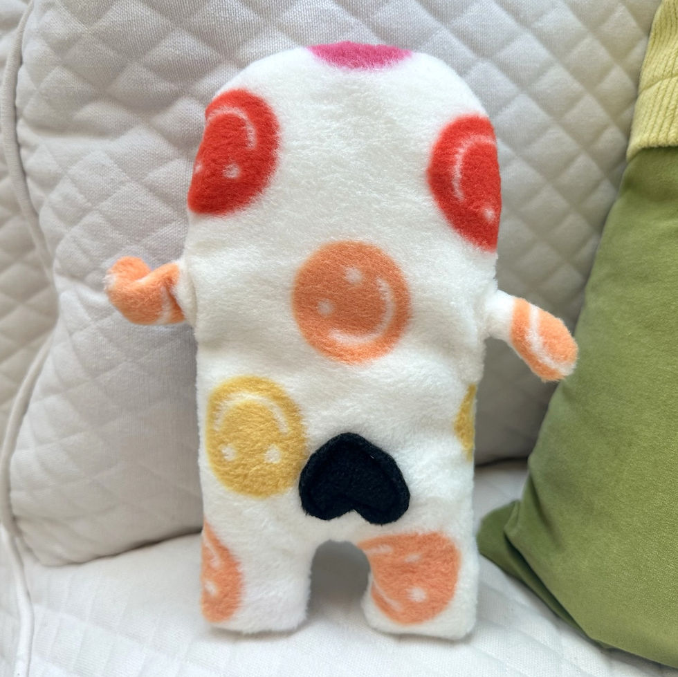 Thumbnail: Happy - The Pug-Jama Bummlie ~ Stuffing Free Dog Toy