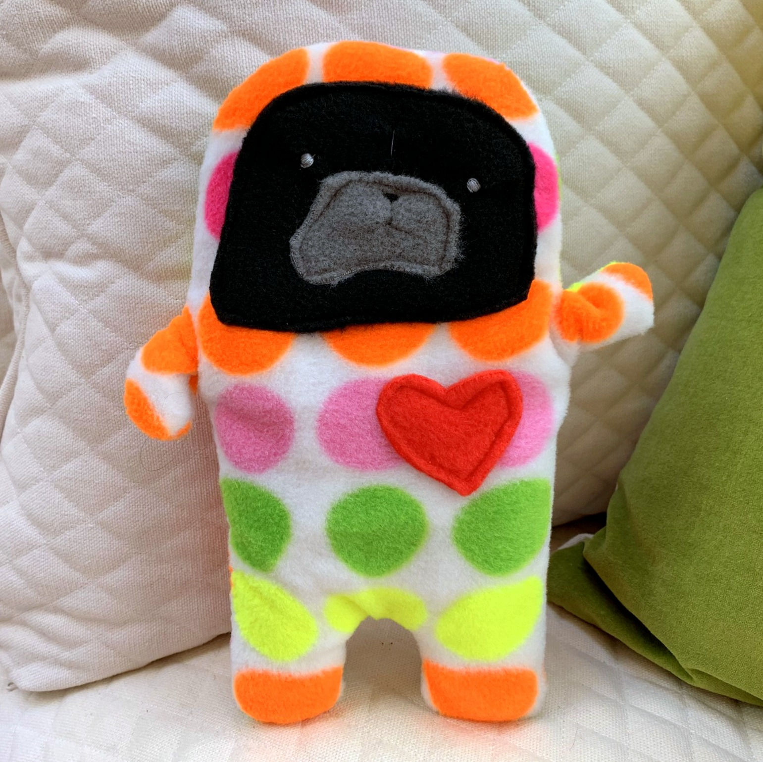 Tart - The Pug-Jama Bummlie ~ Stuffing Free Dog Toy