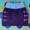 Thumbnail: Size M - Dog Sweater Vest - Blueberry Pie