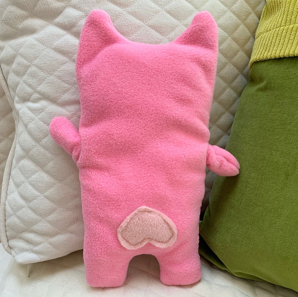 Thumbnail: Bub ~ The Pig Bummlie ~ Stuffing Free Dog Toy