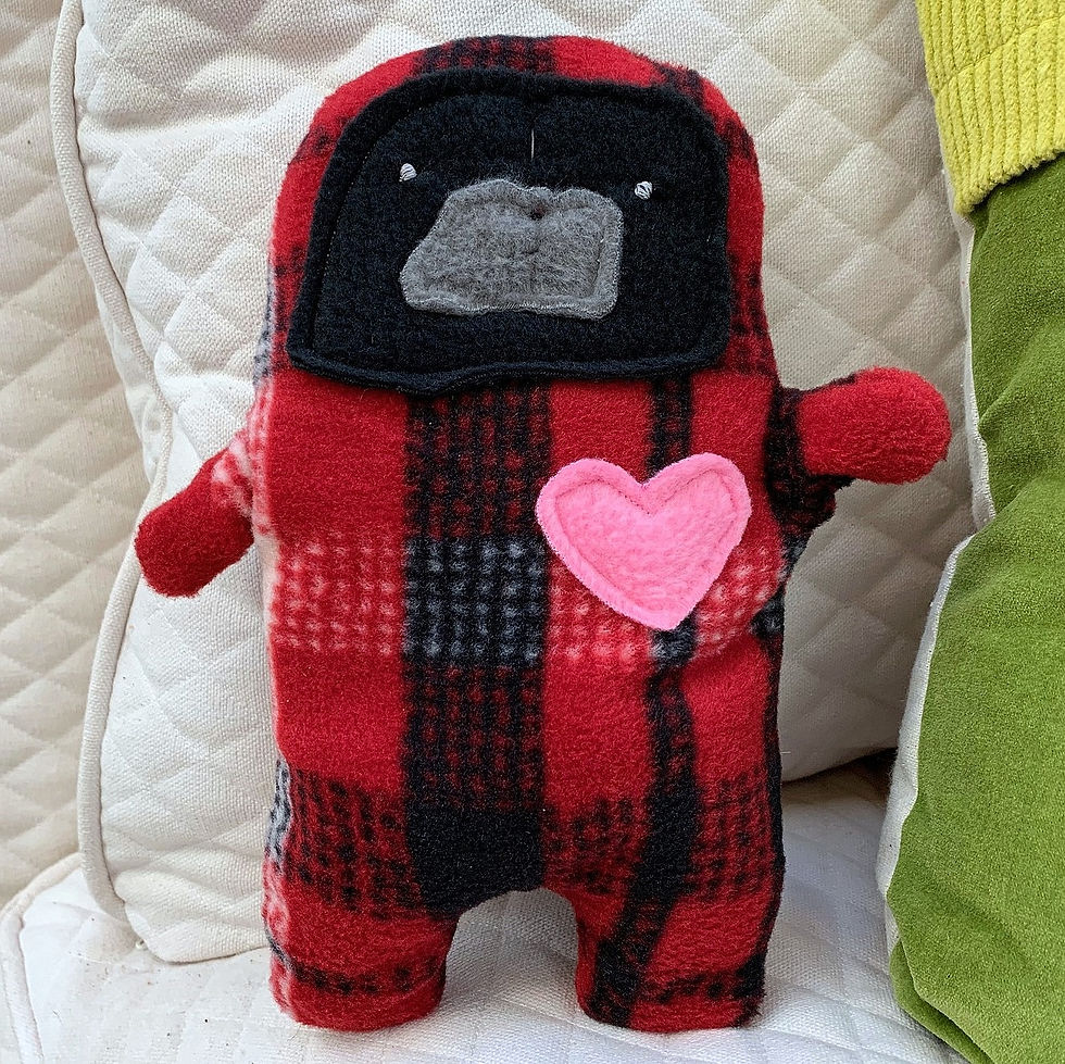 Pecan - The Pug-Jama Bummlie ~ Stuffing Free Dog Toy