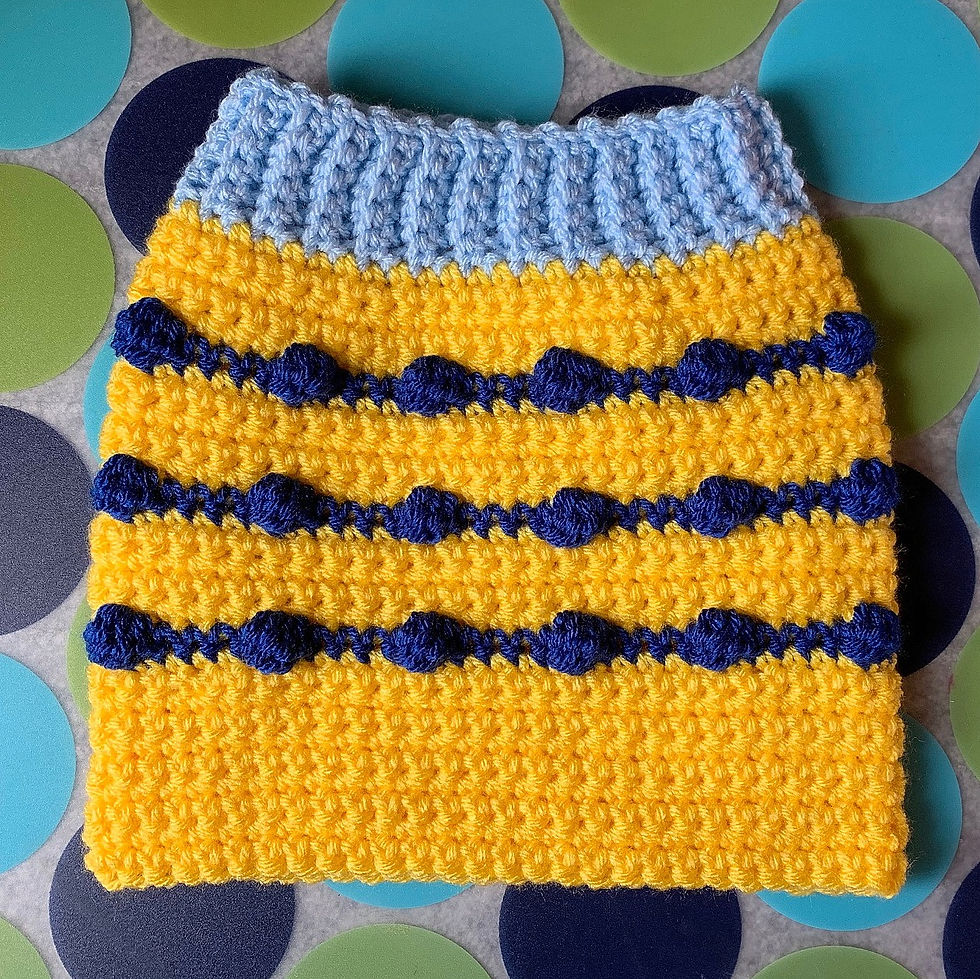 Size S - Dog Sweater Vest - Rubber Duckie