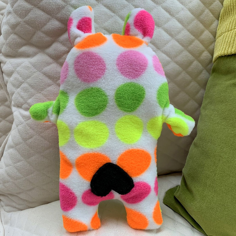 Thumbnail: May ~ The Pug Bunny Bummlie ~ Stuffing Free Dog Toy