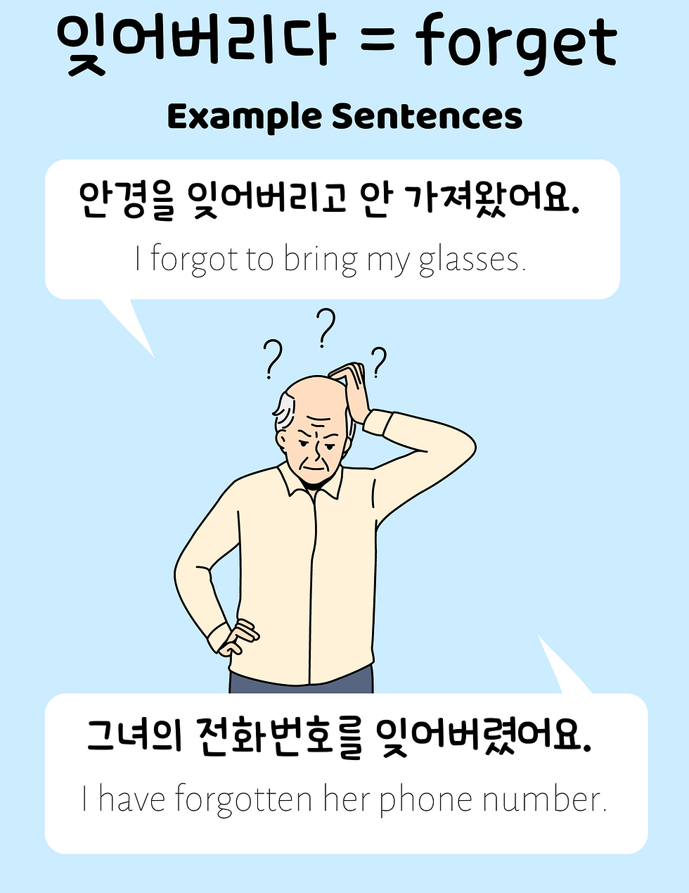 Thumbnail: Beginner Korean Picturebook | 100 words in 1 month