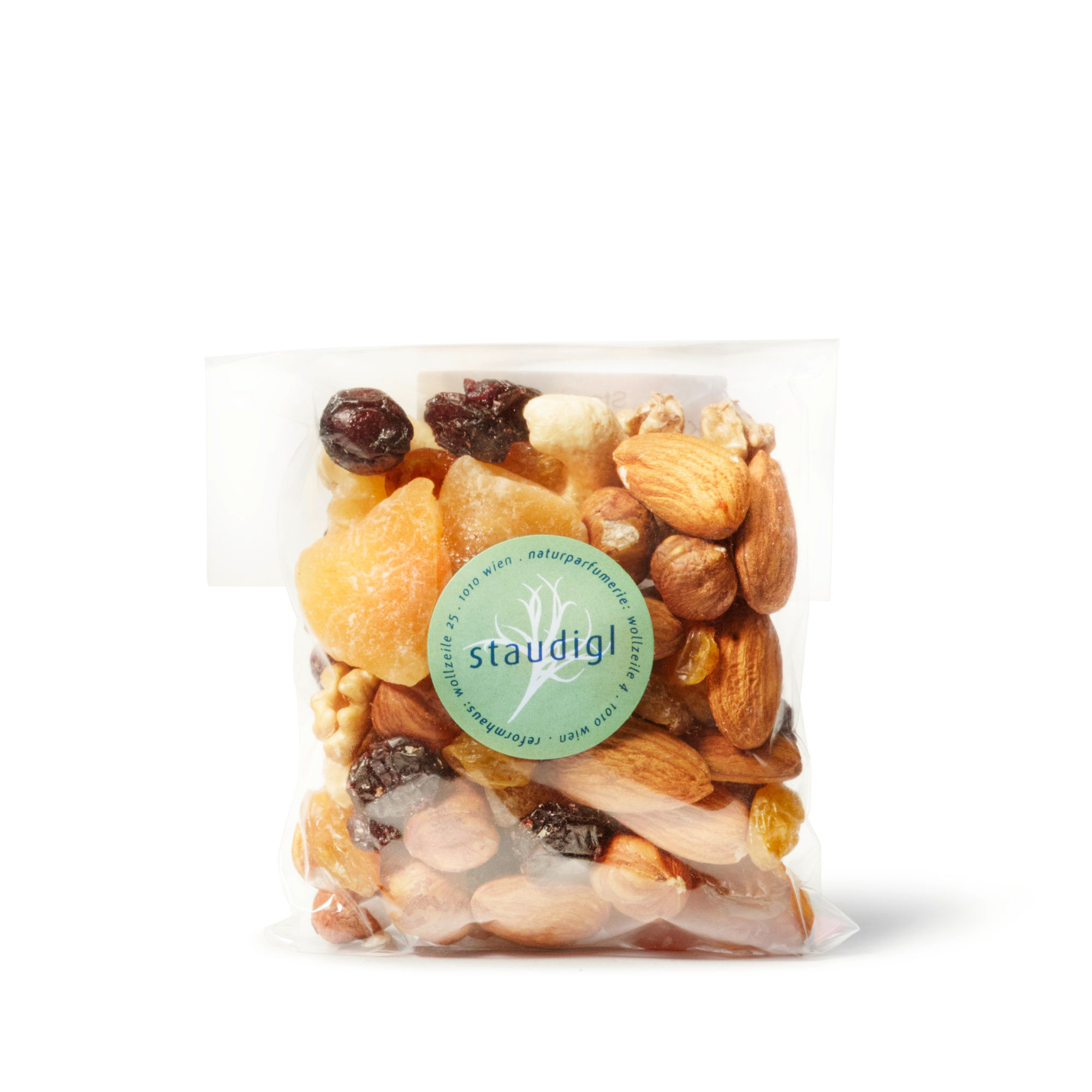 Die Staudigl Knuspermischung in der 100 gramm abfüllung