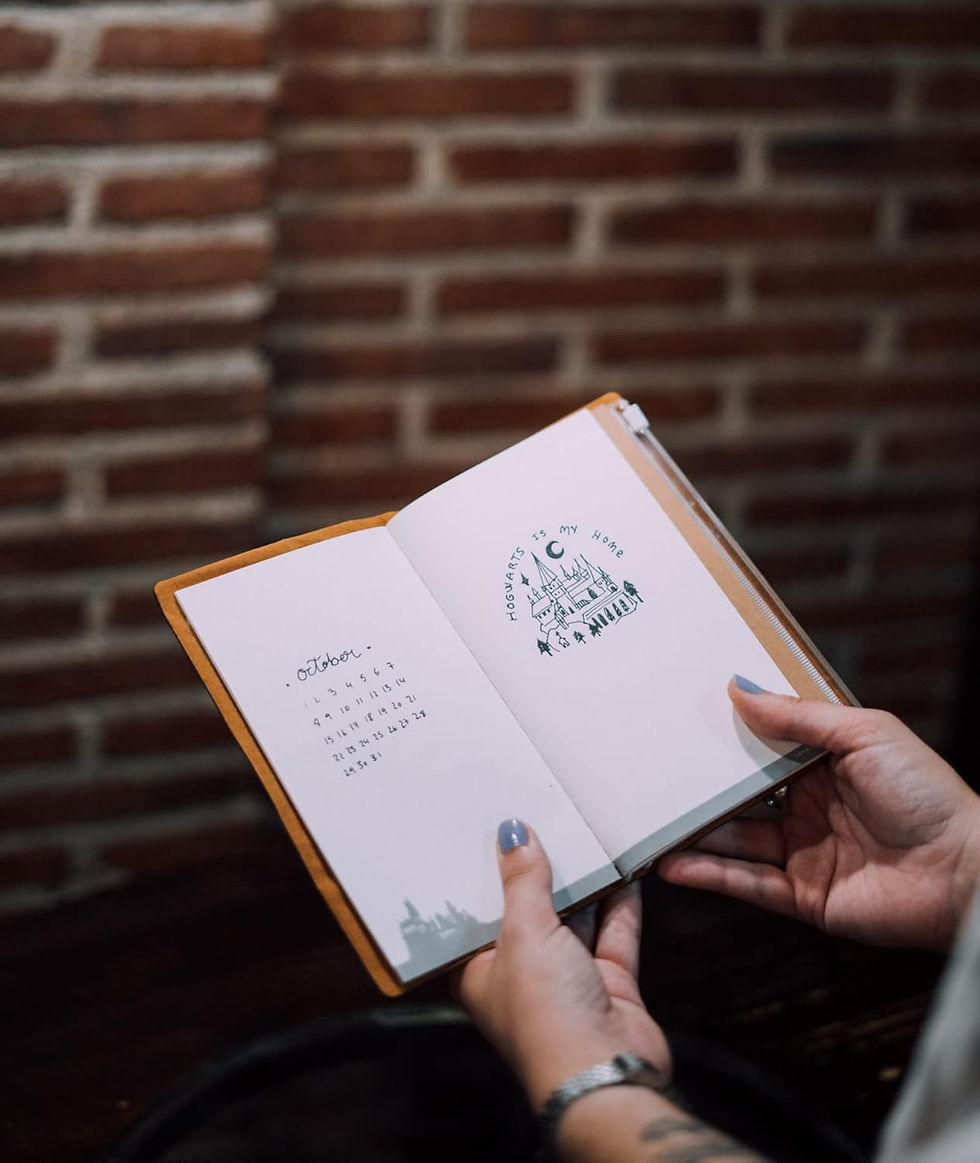 Thumbnail: Harry Potter Travel Journal Notebook - Gryffindor