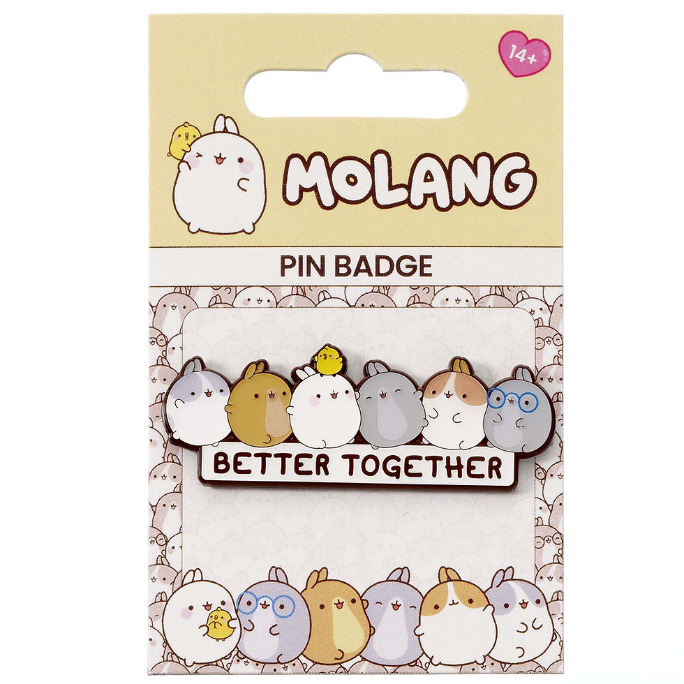 Thumbnail: Molang Better Together Pin Badge
