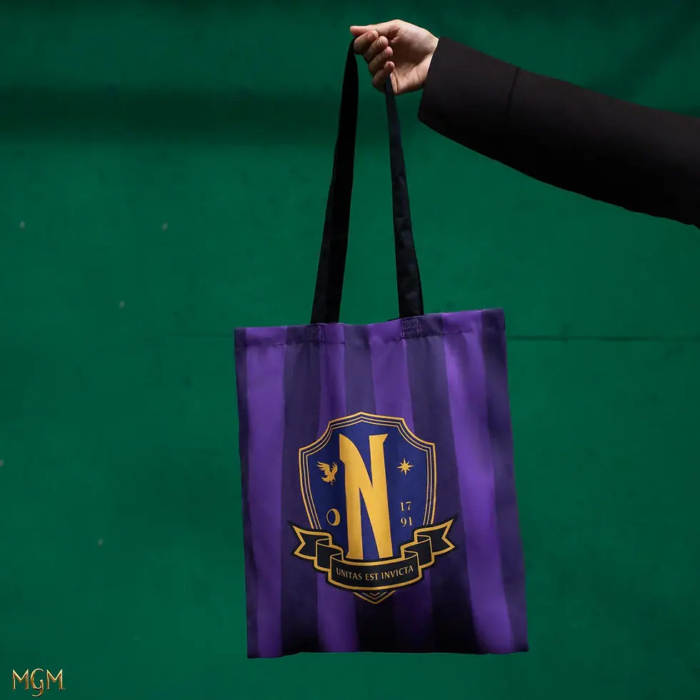 Thumbnail: Tote bag - Nevermore Academy