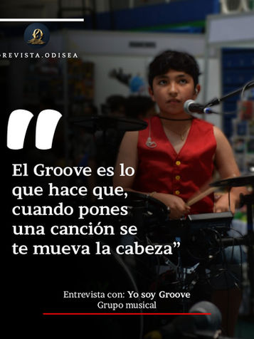 “El groove es lo que, cuando pones una canción se te mueve la cabeza”, entrevista con: Yo soy groove, grupo musical