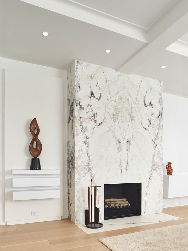 Marble Fire Place _ HOME