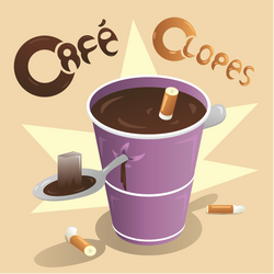 Café clopes