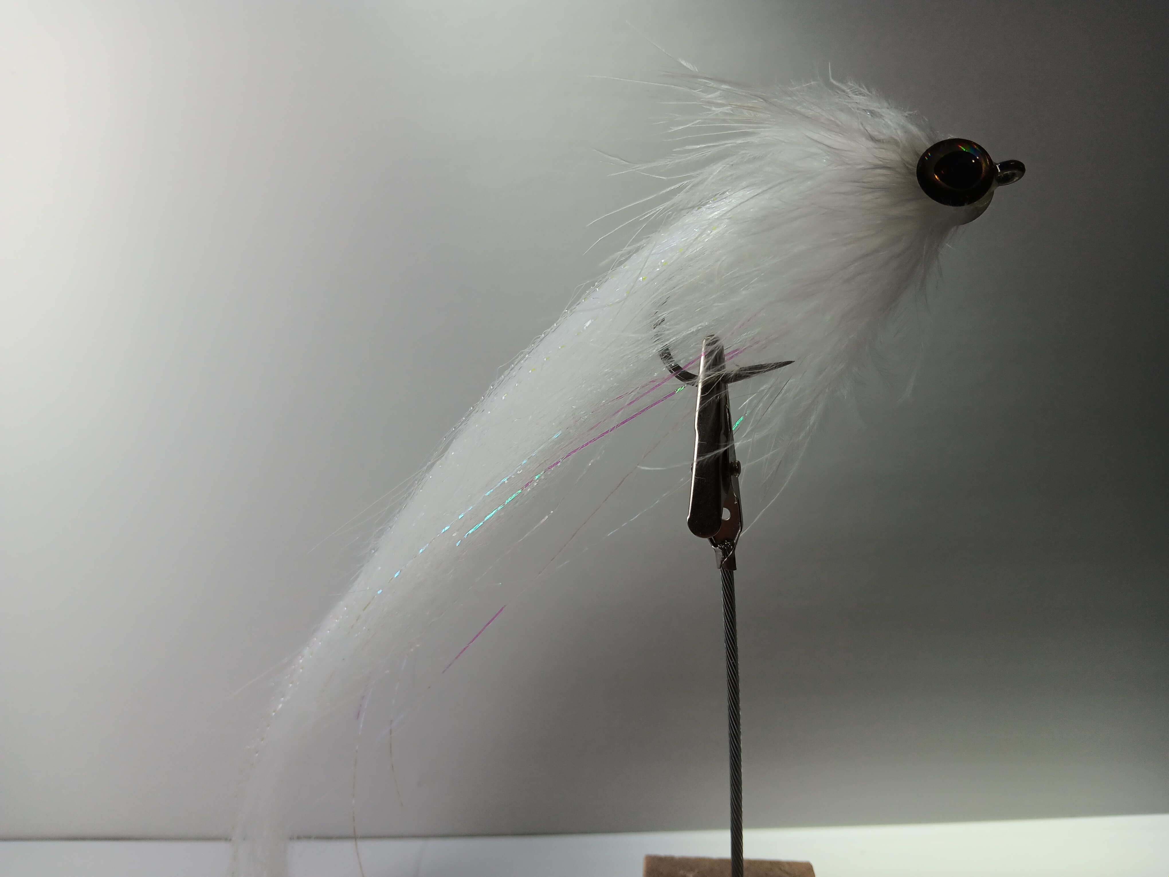 Streamer Blanc 8po