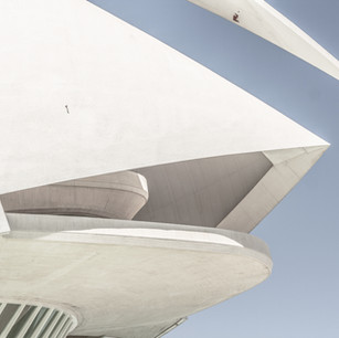 Modern White Structure