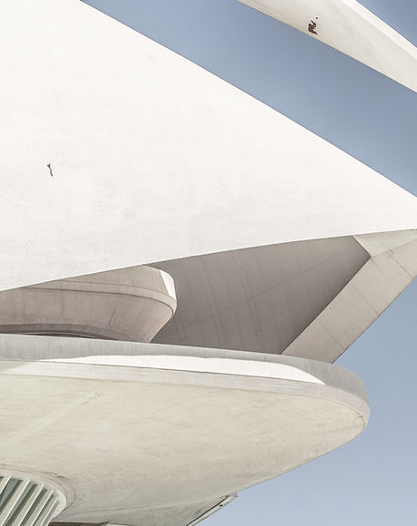 Modern White Structure