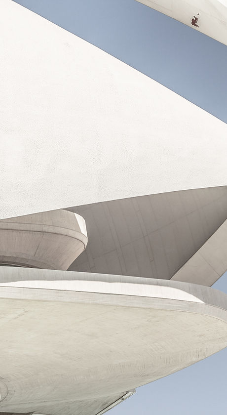 Modern White Structure