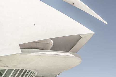 Modern White Structure