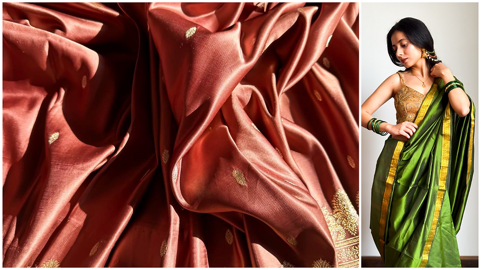 Heart vs Machine: How to Tell the Difference Between a Handloom Silk Saree & a Powerloom