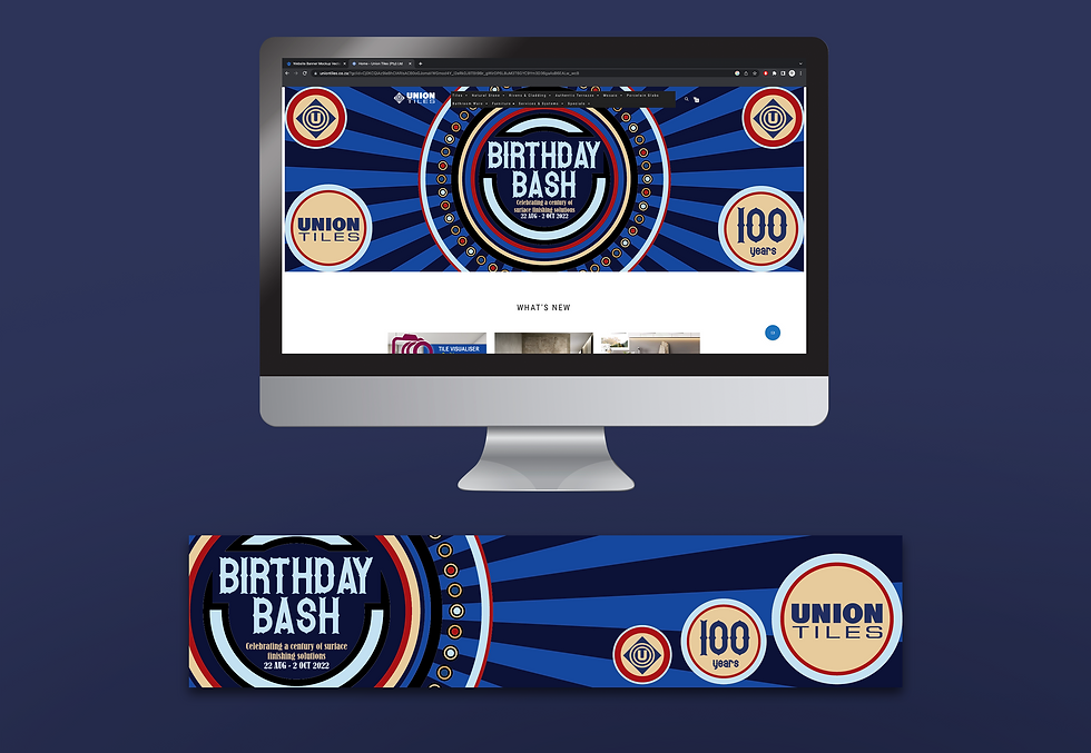 web banner