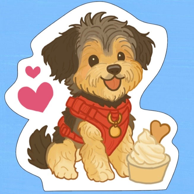 DOG Sticker (pupsicle)