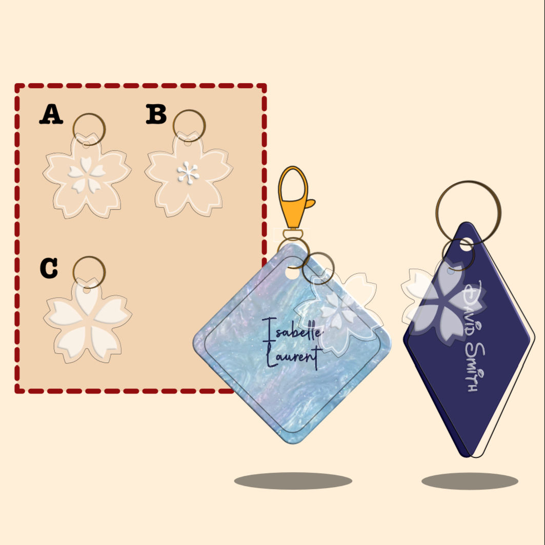 Sakura mini charm [Clear]