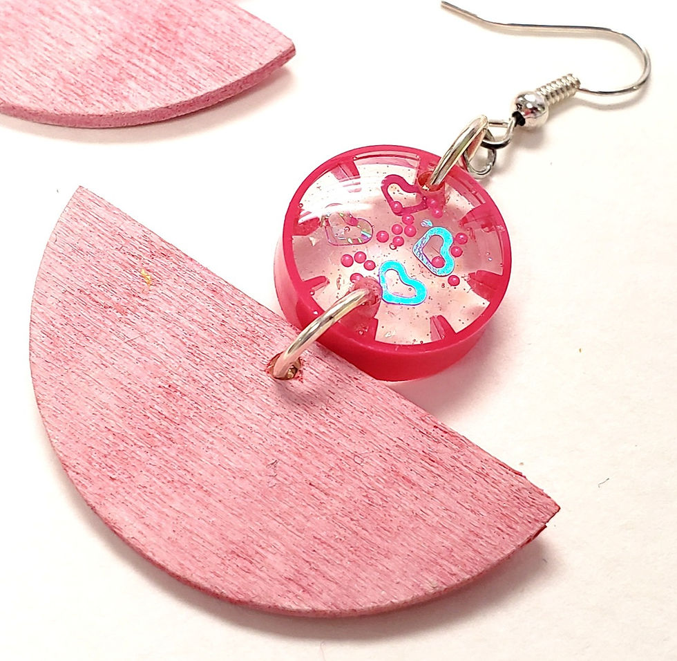 Thumbnail: Resin Earrings: Joy