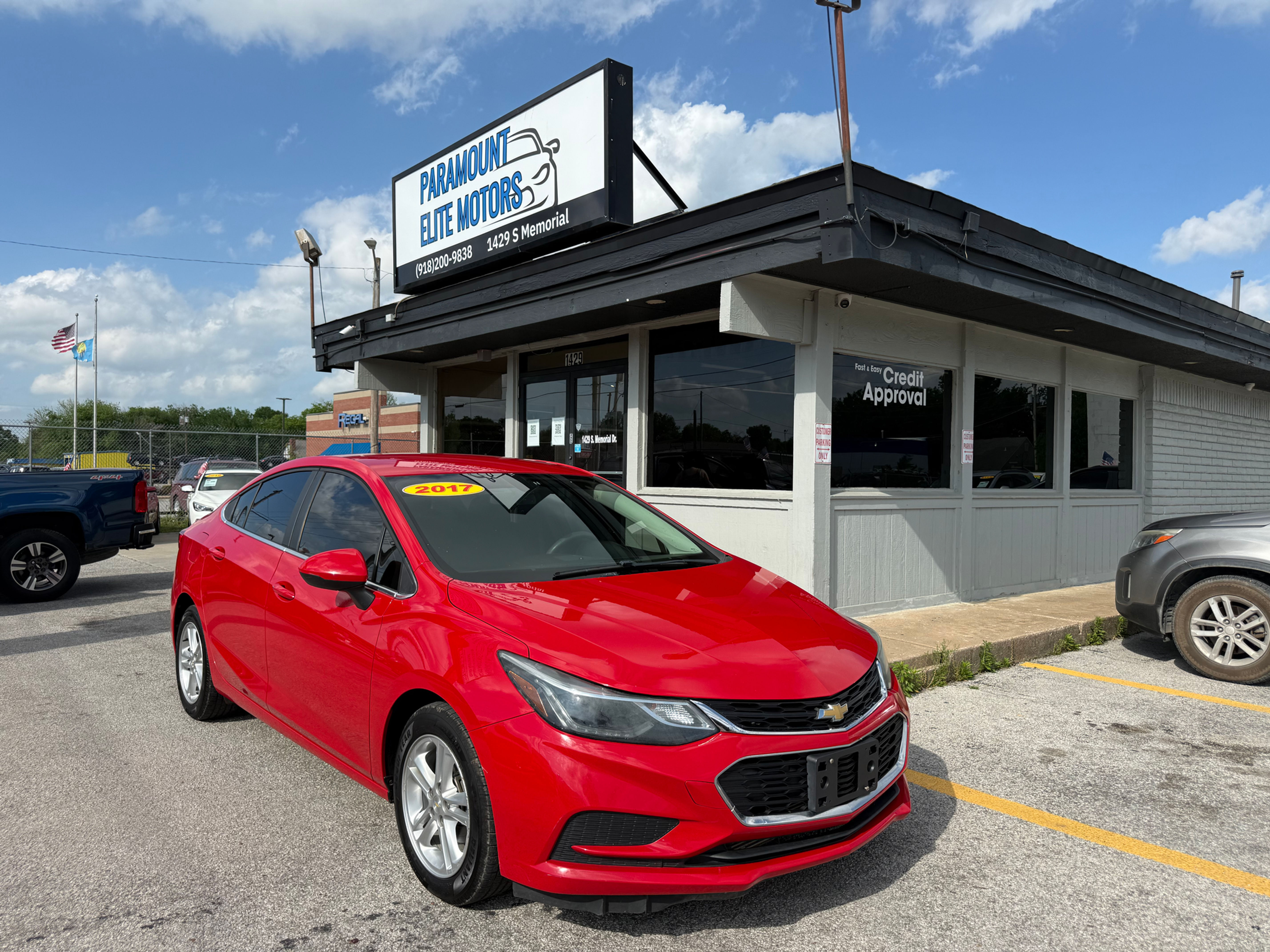 2017 CHEVROLET CRUZE LT