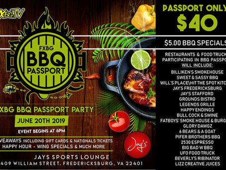 #FXBGFoodie BBQ Passport Launch Party