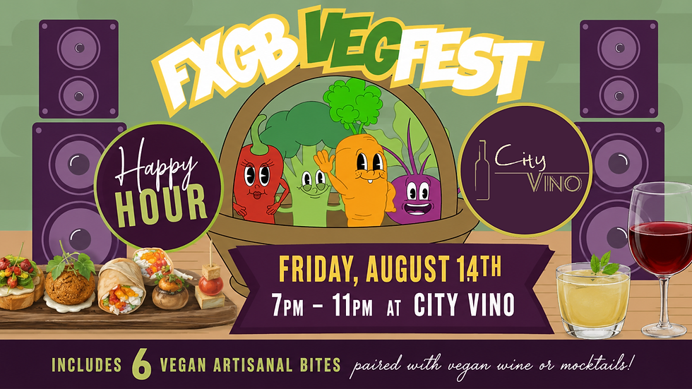 FXBG VegFest Happy Hour