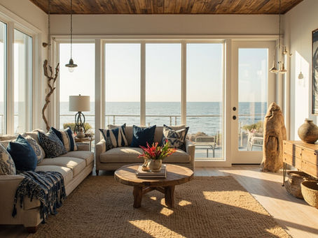 Black Coastal Chic: A Fresh Take on Coastal Interior Design