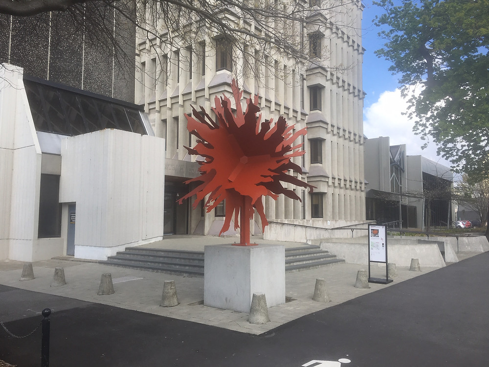 Scape Public Art - Christchurch, New Zealand. Arc Spraying, Galvanising, Painting