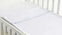 Lençol de cama de bebé com sistema de segurança SAFETYBABYBED LISO 50X80CM