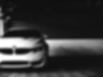 BMW car in a workshop