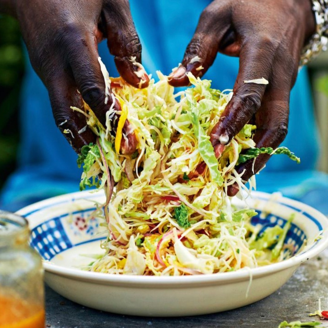 Arranged Food and Objects