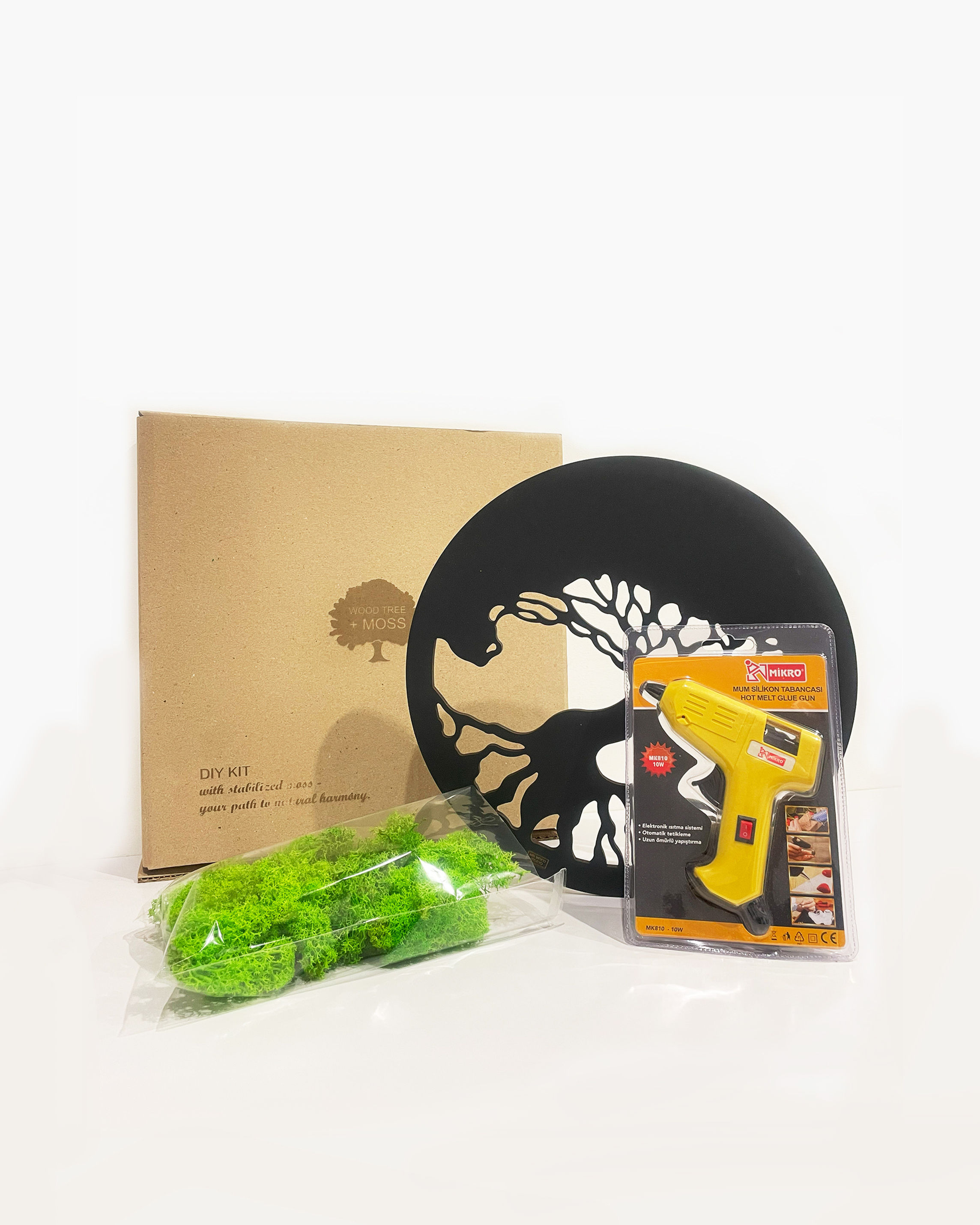 DIY набір для творчості "Дерево життя зі стабілізованим мохом"
