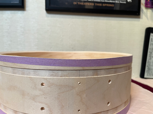 NVD 作製作業「スネアベッド加工」