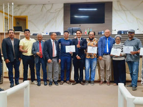 INICIATIVA CULTURAL DA FUNDIFRAN É RECONHECIDA EM HOMENAGEM NA CÂMARA DE VEREADORES DE IBOTIRAMA