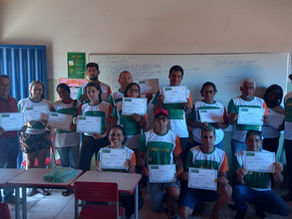 NESSE FINAL DE SEMANA FOI REALIZADO O SEGUNDO MINICURSO DO PROJETO DE FORMAÇÃO DE AGENTES DO CAMPO